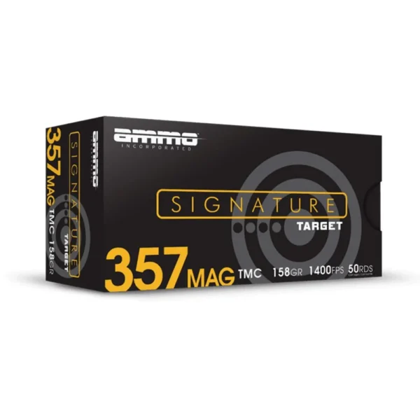 Ammo Inc. Ammo Inc Signature Handgun Ammunition .357 Rem Mag 158gr TMJ 1400 fps 50/ct