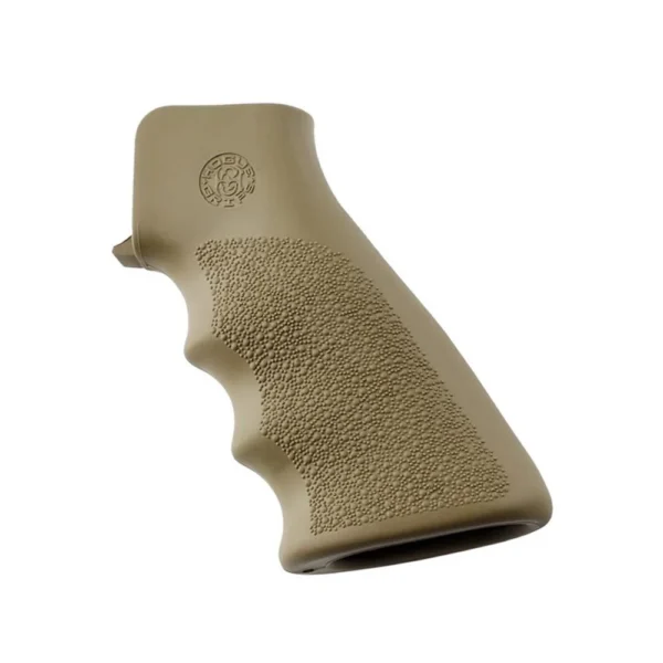 Hogue Inc. Hogue AR-15/M-16 Rubber Grip with Finger Grooves Desert Tan