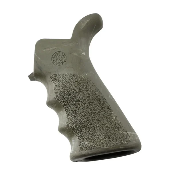 Hogue Inc. Hogue AR-15/M16 Overmolded Beavertail Grip Ghille Green