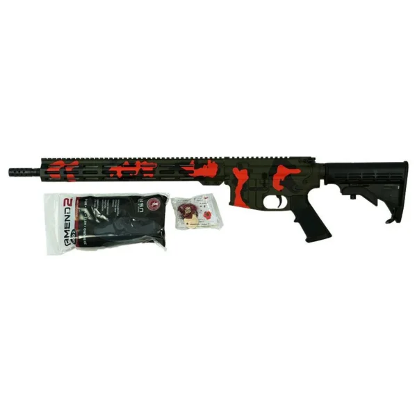 10 Ring GLFA AR-15 Rifle .223 Wylde 30rd Magazine 16" Barrel Mission Deer Camp with 15.25" Handguard