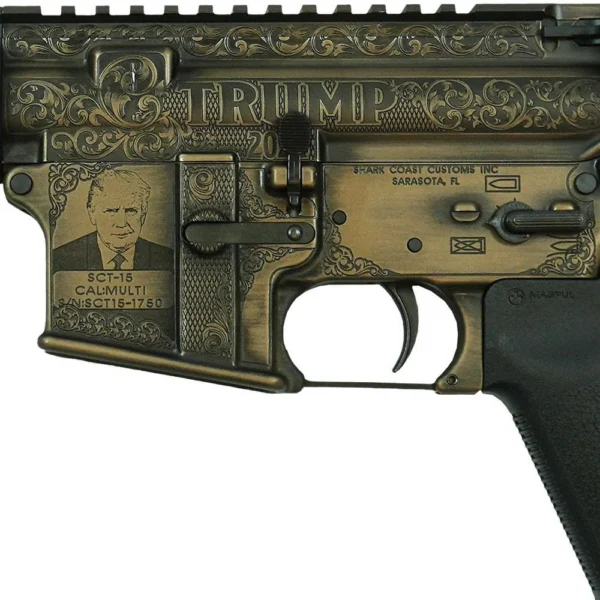 Shark Coast Tactical "Trump" AR-15 Rifle 5.56mm 30rd Magazine 16" Barrel 15" M-LOK Handguard Magpul Grip