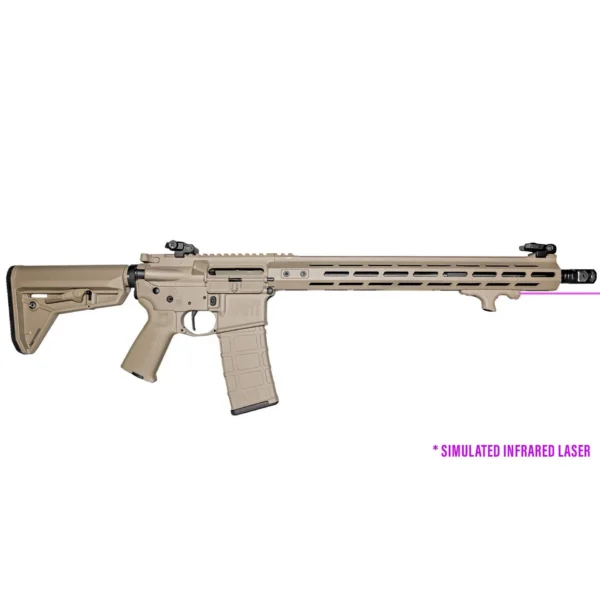 Viridian Green Laser Viridian HS1 FDE AR Handstop with Infrared Laser M-LOK Mounting