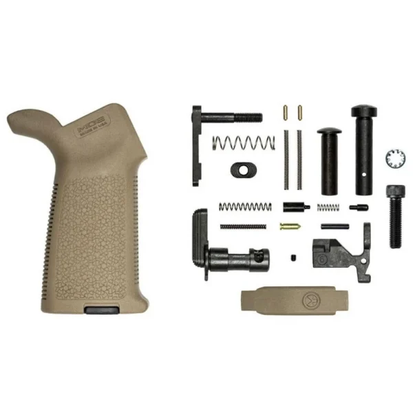 Aero Precision AR15 MOE Lower Parts Kit Minus FCG - FDE