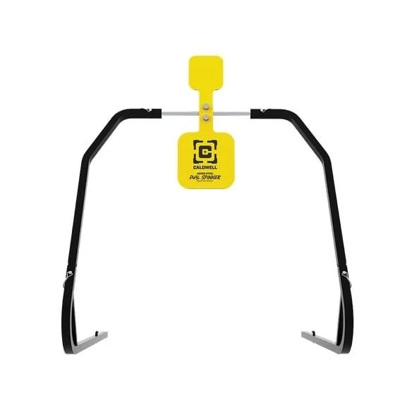AOB Caldwell AR500 Dual Spinner Target Yellow