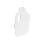 Birchwood Casey AR500 3/8" Silhouette Plate Target 1-Hole Milk Jug