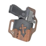 Sitzco, LLC (Versacarry) Versacarry Arc Angel OWB Holster Size 1 Full Size/Compact Brown with Black RH