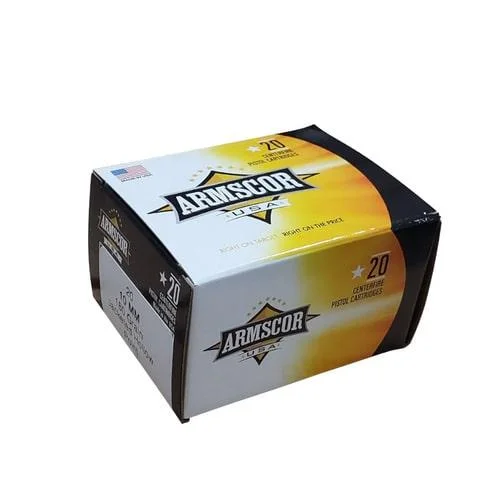 Armscor Precision International Inc. (API) Armscor Handgun Ammunition 10mm Auto 180gr JHP 1143 fps 20/ct