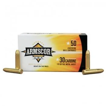 ARMSCOR 30CARB 110GR FMJ 50/1000