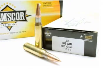 Armscor Precision International Inc. (API) Armscor Rifle Ammunition .308 Win 168 gr HPBT 2500 fps 20/ct