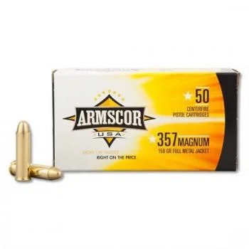 Armscor Precision International Inc. (API) Armscor Handgun Ammunition .357 Mag 158 gr FMJ 1826 fps 50/ct