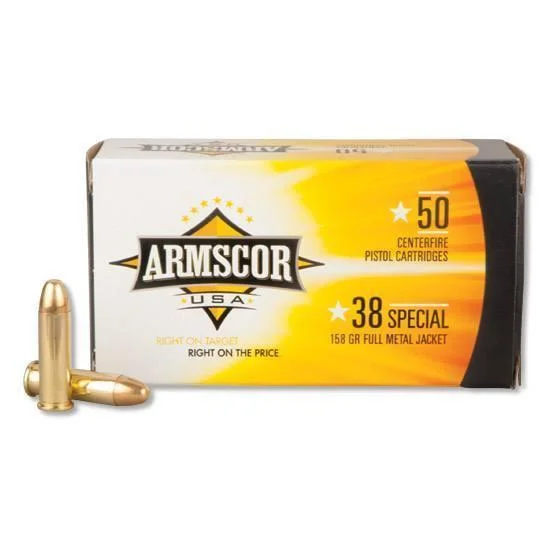 ARMSCOR 38SPL 158GR FMJ 50/1000