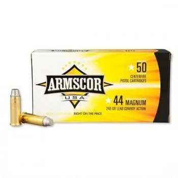 ARMSCOR 44MAG 240GR SWC 50/400