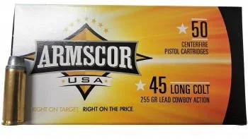 ARMSCOR 45C 255GR LEAD 50/400
