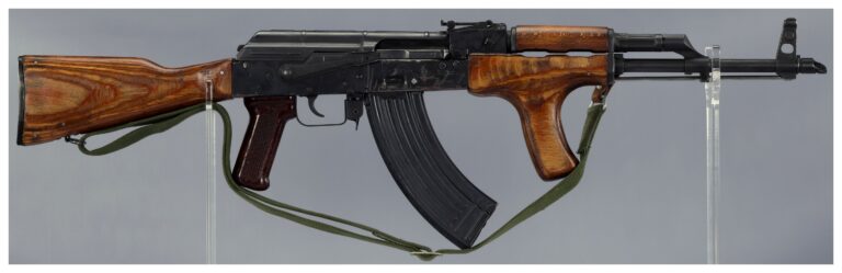 Classic AK-pattern rifle illustrating the origin and meaning of AK-47