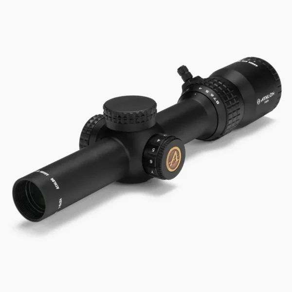 Athlon Optics Athlon Argos BTR Gen 3 Rifle Scope 1-8x24 30mm SFP ATMR4 IR MOA Black
