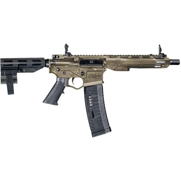 American Tactical Inc-ATI ATI ALPHA MAXX FDE Pistol .300 Blk 30rd Magazine(1) 7.5" Barrel 7" M-LOK Handguard w/Brace Flip Up