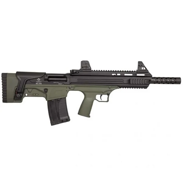 American Tactical Inc-ATI ATI Bulldog SGA Bullpup Shotgun 12 ga 3" Chamber 5/rd 18.5" Barrel OD Green