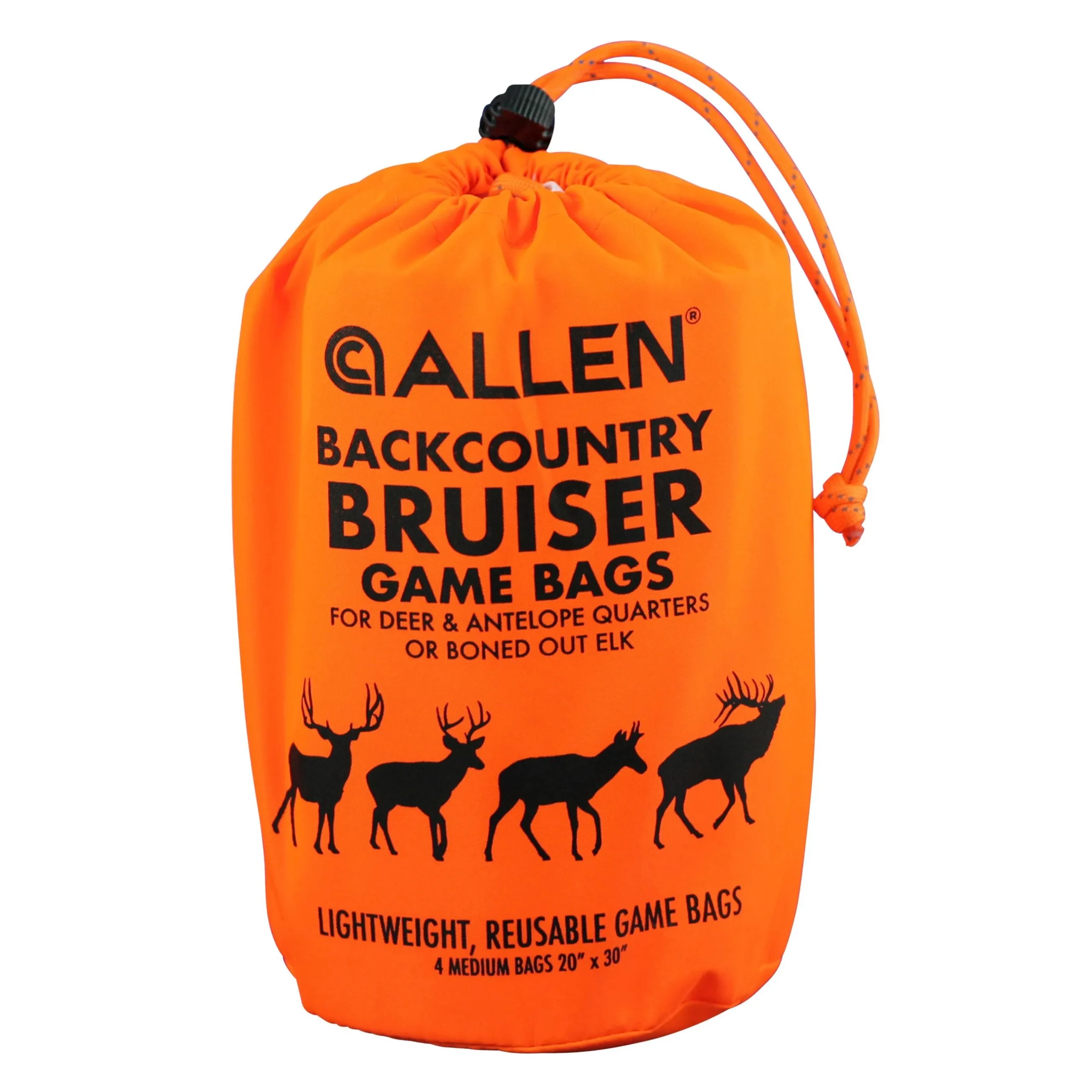 backcountry-bruiser-deer-game-bags-primary The Allen Company Inc. Allen Backcountry Bruiser Deer Game Bag Set 20x30 Pack of 4