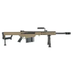 Barrett Firearms Barrett Model 82A1 Rifle .50 BMG 10rd Magazine(1) 20" Fluted Barrel w/Bipod FDE Finish
