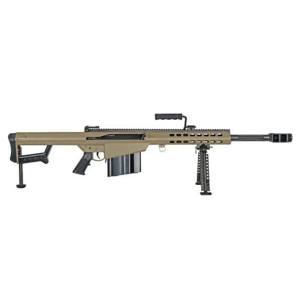Barrett Firearms Barrett Model 82A1 Rifle .50 BMG 10rd Magazine(1) 20" Fluted Barrel w/Bipod FDE Finish