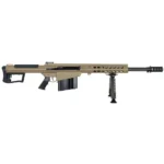 Barrett Firearms Barrett M107A1 Rife 50 BMG 10rd(1) Magazine 20" Fluted Barrel FDE Cerakote