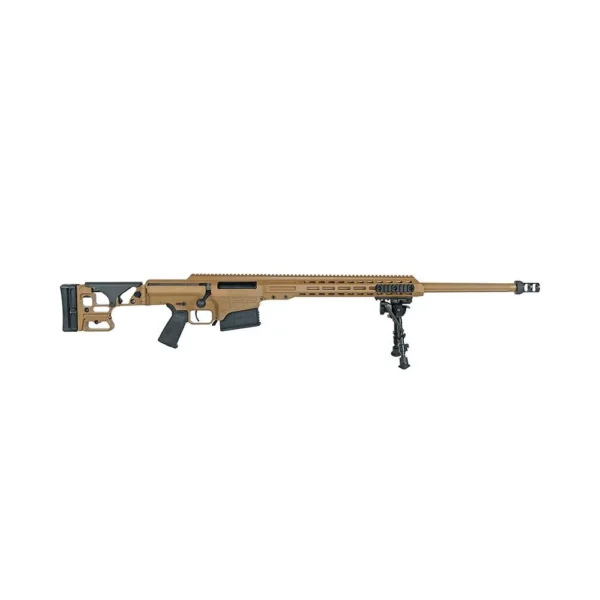 Barrett Firearms Barrett MK 22 Sniper Rifle .338 Norma Mag 10rd Magazines(2) 27'' Fluted Barrel Coyote Brown Finish