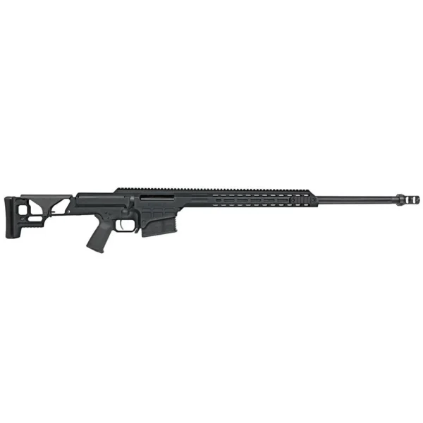 Barrett Firearms Barrett SMR MRAD Fixed Stock Rifle .338 Norma Magnum 10rd Magazine(1) 26'' Fluted Barrel Black Finish