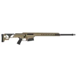 Barrett Firearms Barrett SMR MRAD Fixed Stock Rifle 6.5 Creedmoor 10rd Magazine(1) 24' Fluted Barrel FDE Finish