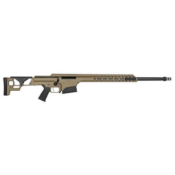 Barrett Firearms Barrett SMR MRAD Fixed Stock Rifle 6.5 Creedmoor 10rd Magazine(1) 24' Fluted Barrel FDE Finish