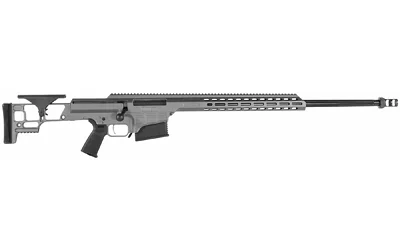 Barrett Firearms Barrett SMR MRAD Fixed Stock Rifle 6.5 Creedmoor 10rd Magazine(1) 24' Fluted Barrel Tungsten Grey Finish