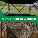 Ardisam (River's Edge/ Barronett Blinds) Barronett Blinds Grandview Ground Blind Bloodtrail Backwoods Camo See Through