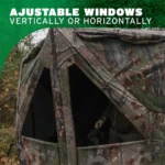Ardisam (River's Edge/ Barronett Blinds) Barronett Blinds Prowler 300 Ground Blind Bloodtrail Backwoods Camo - alternate view