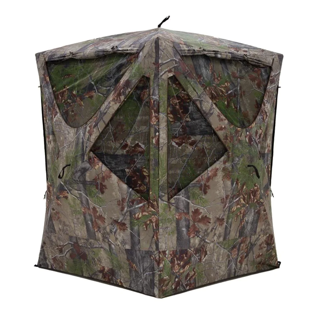 barronett-prowler-300-ground-blind-bloodtrail-back-primary Ardisam (River's Edge/ Barronett Blinds) Barronett Blinds Prowler 300 Ground Blind Bloodtrail Backwoods Camo