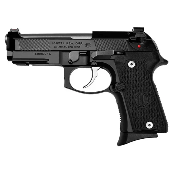 Beretta U.S.A. Beretta 92G Elite LTT Compact Handgun 9mm Handgun 15/rd Magazines (3) 4.25" Barrel Black Fiber Optic Sights