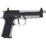 Beretta U.S.A. Beretta 92XI SAO Tactical Handgun 9mm Luger 10rd Magazine 5.1" Barrel Black and Silver