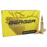 Berger Bullets Berger Classic Hunter Rifle Ammunition 6mm Creedmoor 95gr 20/ct