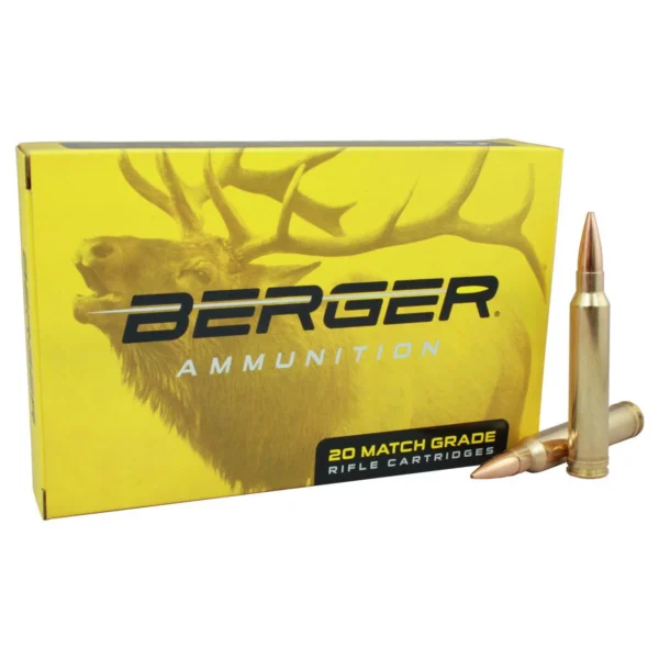 Berger Bullets Berger Classic Hunter Rifle Ammunition 6mm Creedmoor 95gr 20/ct
