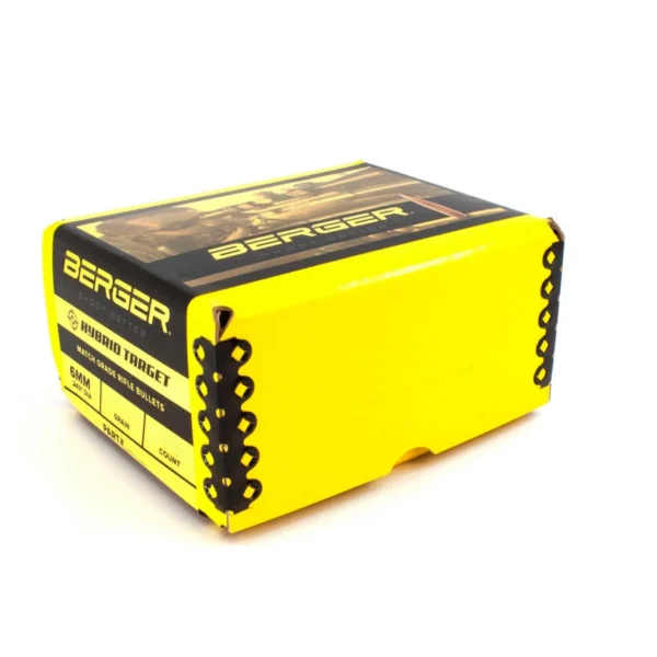 Berger Bullets Berger Long Range Hybrid Target Bullets - 6mm 120gr OTM 500/ct