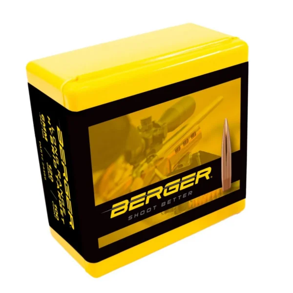 Berger Bullets Berger Long Range Hybrid Target Bullets - 6mm 120gr OTM 100/ct