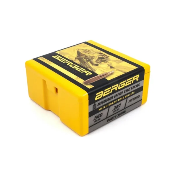 Berger Bullets Berger OTM Tactical Rifle Bullets 6.5mm .264" 130 gr AR Hybrid HPBT 100/ct