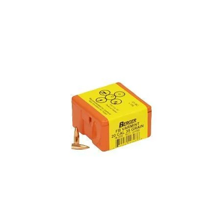 Berger Bullets Berger Match Grade Varmint Bullets .20 cal .204" 35 gr FB Varmint 100/ct