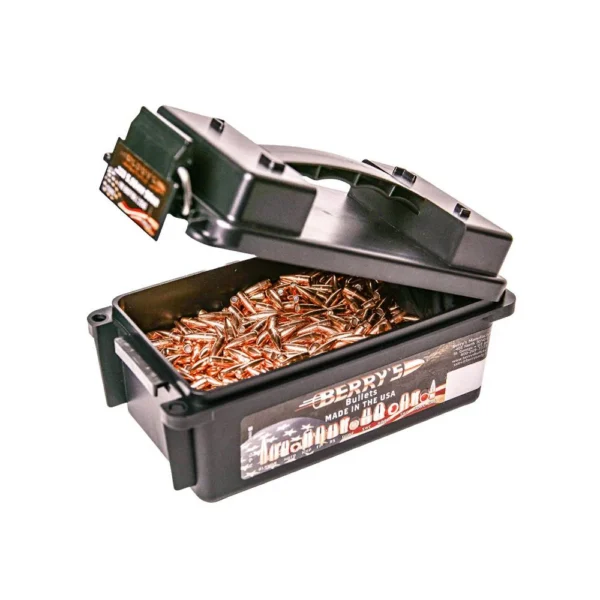 Berry's Mfg Berry's Rifle Bullets .223/5.56mm .224" 62 gr FMJ-BT 1500/ct