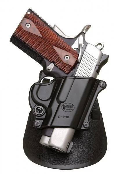 FOBUS USA LLC Fobus Standard Paddle Holster for Bersa Thunder 380 Black Right Hand