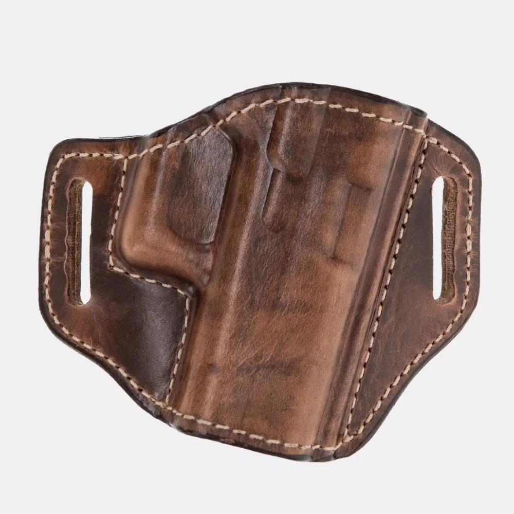 bianchi-remedy-belt-slide-holster-primary Bianchi Remedy Belt Slide Holster for Colt 1911 Weathered Tan RH