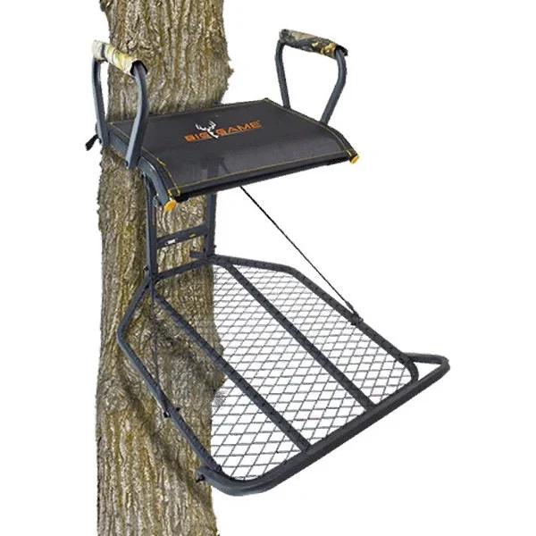 Gsm Big Game Captain XC Hang-On Treestand 20 lb Supports up to 300 lbs