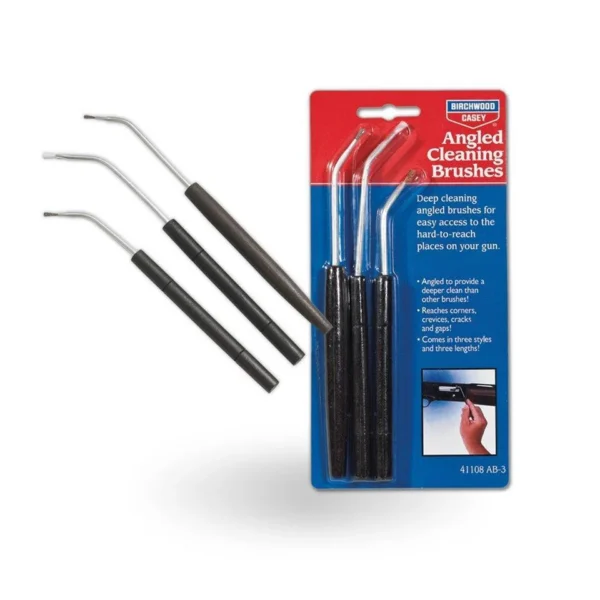 Birchwood Casey B/C ANGLED BRUSHES BRNZ/NYL/STL 3PK