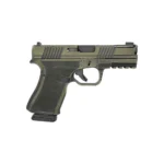 Black Rain Ordnance BRO FRONTLINE+ 9MM 4" 15RD BW GREEN