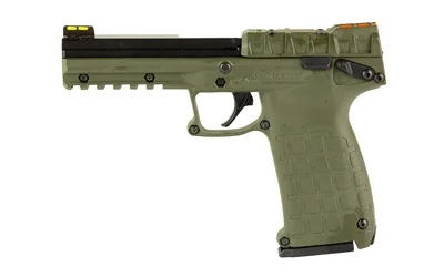 black-slide-green-frame-semi-auto-pistol-primary Kel-Tec KELTEC PMR30 22WMR GRN 10RD