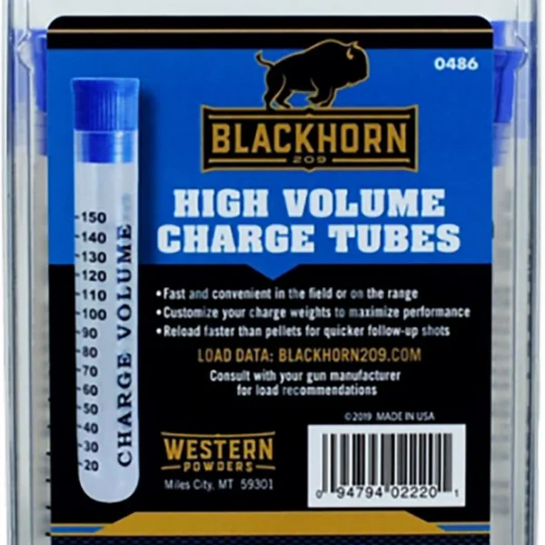 Accurate Powders BLACKHORN 209 150 CHARGE TUBES 10 PACK