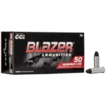 CCI Blazer Aluminum Handgun Ammunition .38 Spl 158 gr LRN 755 fps 50/ct